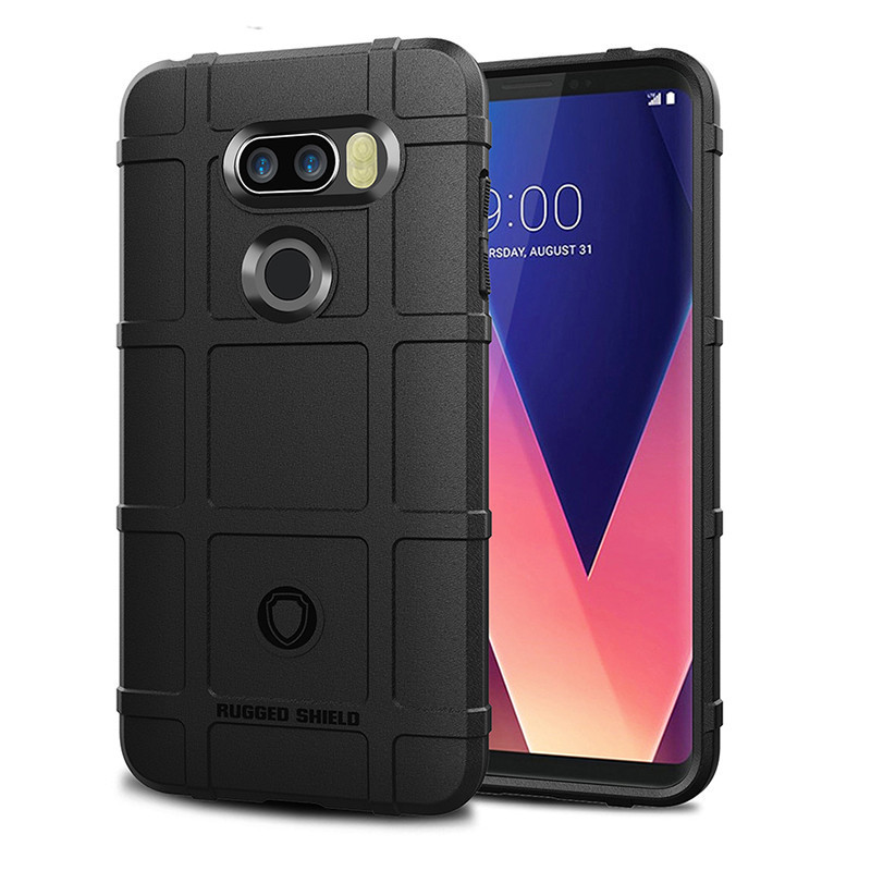 สําหรับ LG V30 V35 V30s ThinQ Full Cover Hybrid Rugged Shield เคสเกราะกันกระแทก