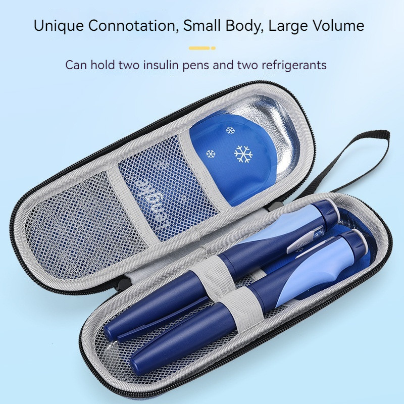 Eva Ice Pack กล ่ องเก ็ บอินซูลินแบบพกพา Cooler Bag กันน ้ ําอินซูลิน Ice Pack