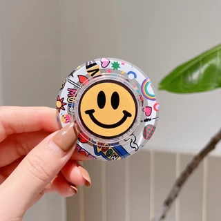 Magnetic Attraction ที่วางโทรศัพท์ Kickstand Dying ดอกไม้สี Smile Kuromi ขนมปังแมว Hello Kitty ขาตั้งสําหรับโทรศัพท์มือถือ Naked Magsafe กรณีแท็บเล็ตโทรศัพท์มือถือ Anti-drop PC Bracket