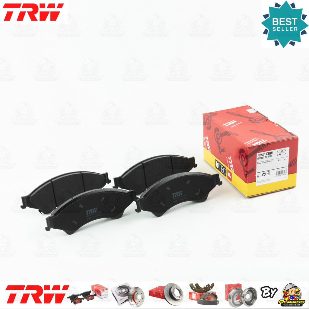 ผ้าเบรคหน้า MAZDA BT50 Pro, BT-50 Pro 2WD,4WD,Hi-Racer ปี 2012-2020 MAZDA TRW U-TEC GDB 7869 UT