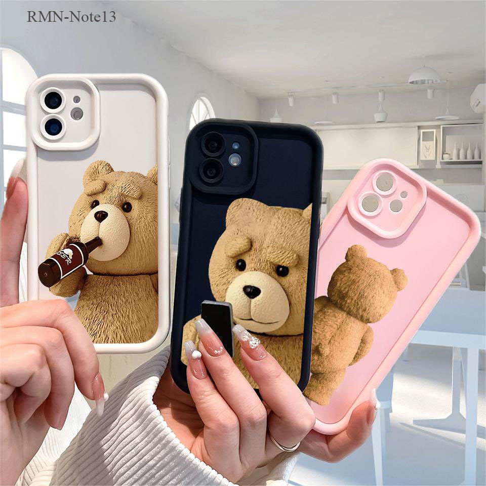 Compitable For Xiaomi Redmi Note 13 12 11 11S 10 10S 9 8 Pro 4G 5G เคสเรดมี เคส JGS