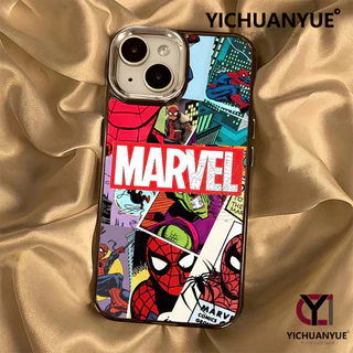สำหรับ iPhone 11 13 12 14 15 16 pro Max XR Xsmax 6 7 8 14 15 16 Plus SE 2020 สไปเดอร์ เคสไอโฟนเคสใสกันกระแทกเคสซิลิโคน
