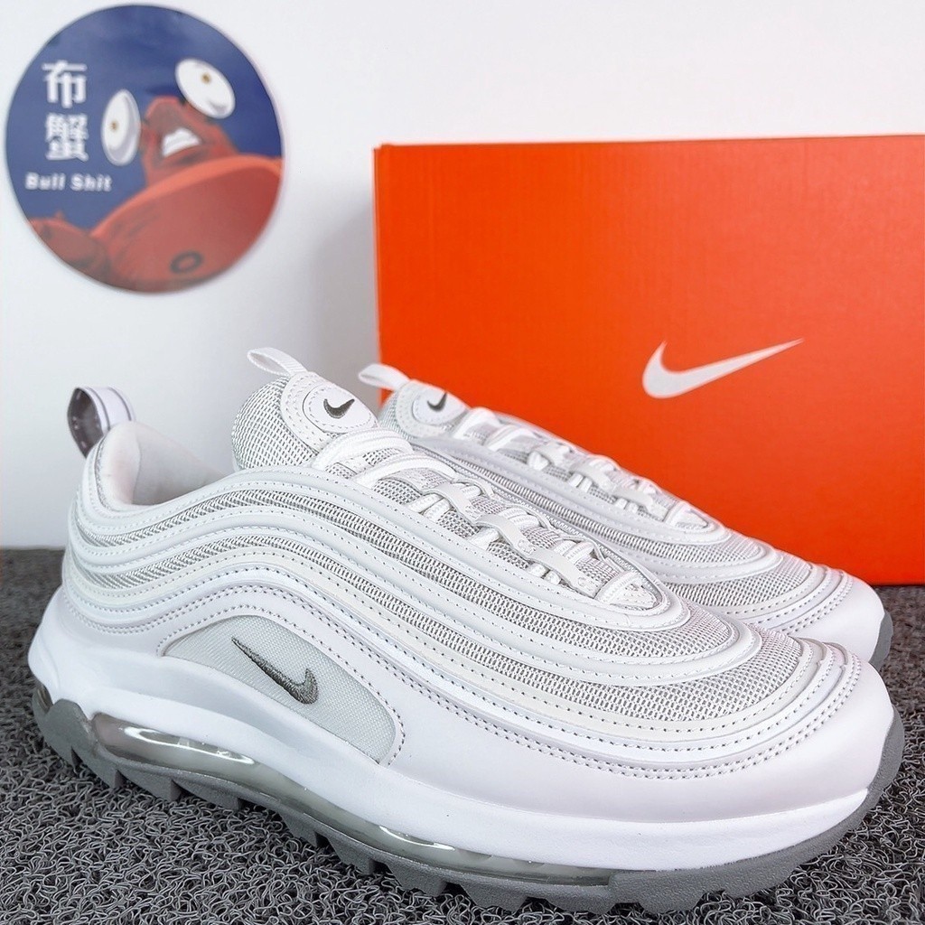 Golf air Max 97 All Silver Grey Single Golf Shoes 3M เบาะลมสะท ้ อนแสง ci7538-100 BYN1