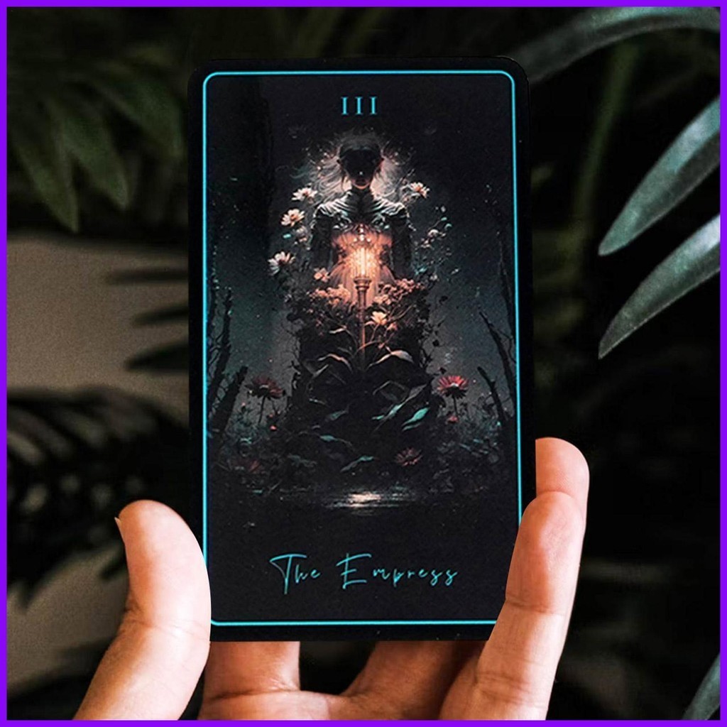 Fortune Telling Tarot Cards ไพ่ทาโรต์ศักดิ์สิทธิ์ Fortune Telling การ์ดเกมมาตรฐาน Tarot Decks noath