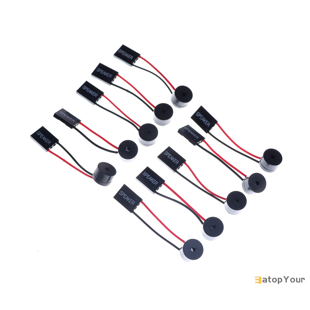 Eateopyour ] 10 ชิ ้ น/set เมนบอร ์ ดเมนบอร ์ ดคอมพิวเตอร ์ BIOS Beep Code ลําโพงภายใน Buzzer ใหม ่