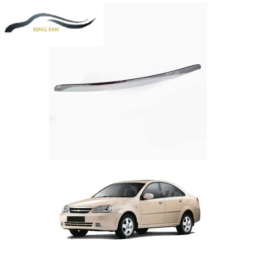 Xf กระจังหน ้ ากันชน Chrome Bonnet Moulding สําหรับ Chevrolet Lacetti/Optra 4DR 2003 2004 2005 2006 2007
