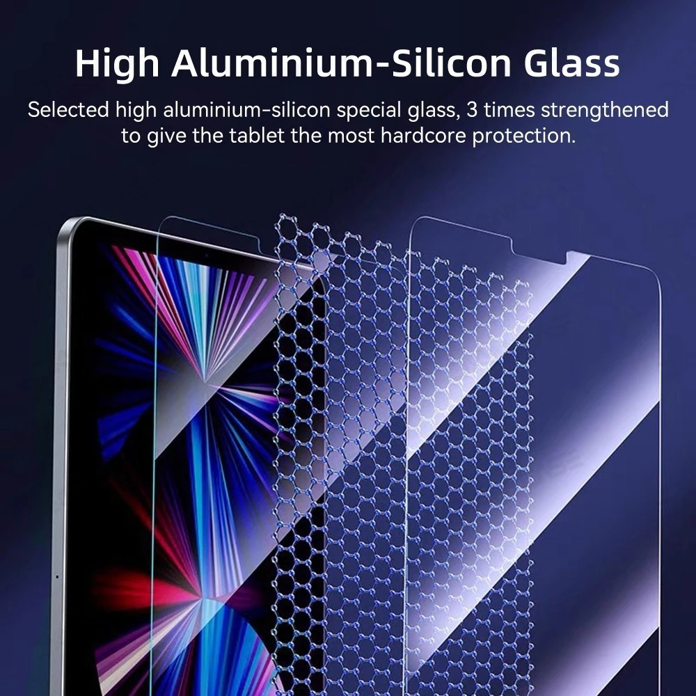 กระจกนิรภัยสําหรับ Samsung Galaxy Tab S10+ 12.4 นิ้ว S10 Plus S9 FE Plus S7+ S8Plus S7 A9Plus 11 นิ้วติดตั้งง่าย Auto-Dust Removal Kit ราคา ถูกที่สุด ดีลบีเคเค แกลเลอรีภาพที่ 8