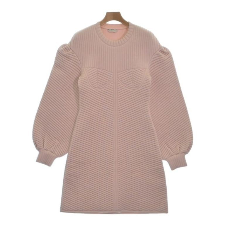 Fendi Ping PINK M Dress Women Direct from Japan Secondhand