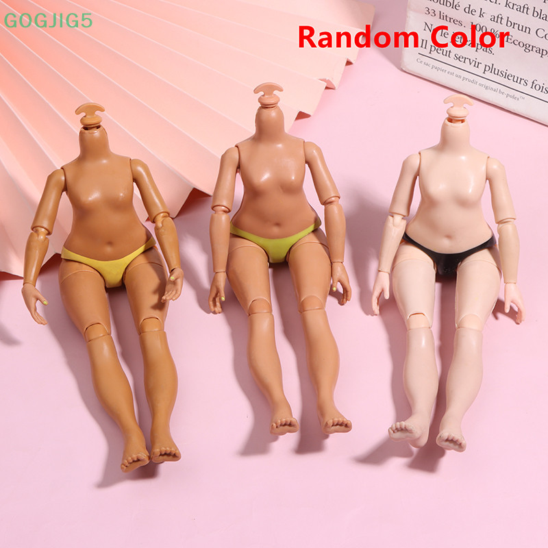 [GOGJIG5] 23 ซม.ความสูง Big Sister ตุ๊กตา 1/6 ข้อต่อ Movable Body Dark/ สีน้ําตาลอ่อนผิว Slime ตุ๊กตาอุปกรณ์เสริม UO