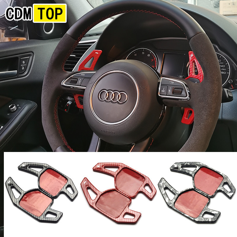 สําหรับ Audi พวงมาลัย paddle shift Extension Audi A3 S3 RS3 A4 S4 A5 S5 A6 S6 RS6 7 A7 S7 A8 S8 Q5 Q