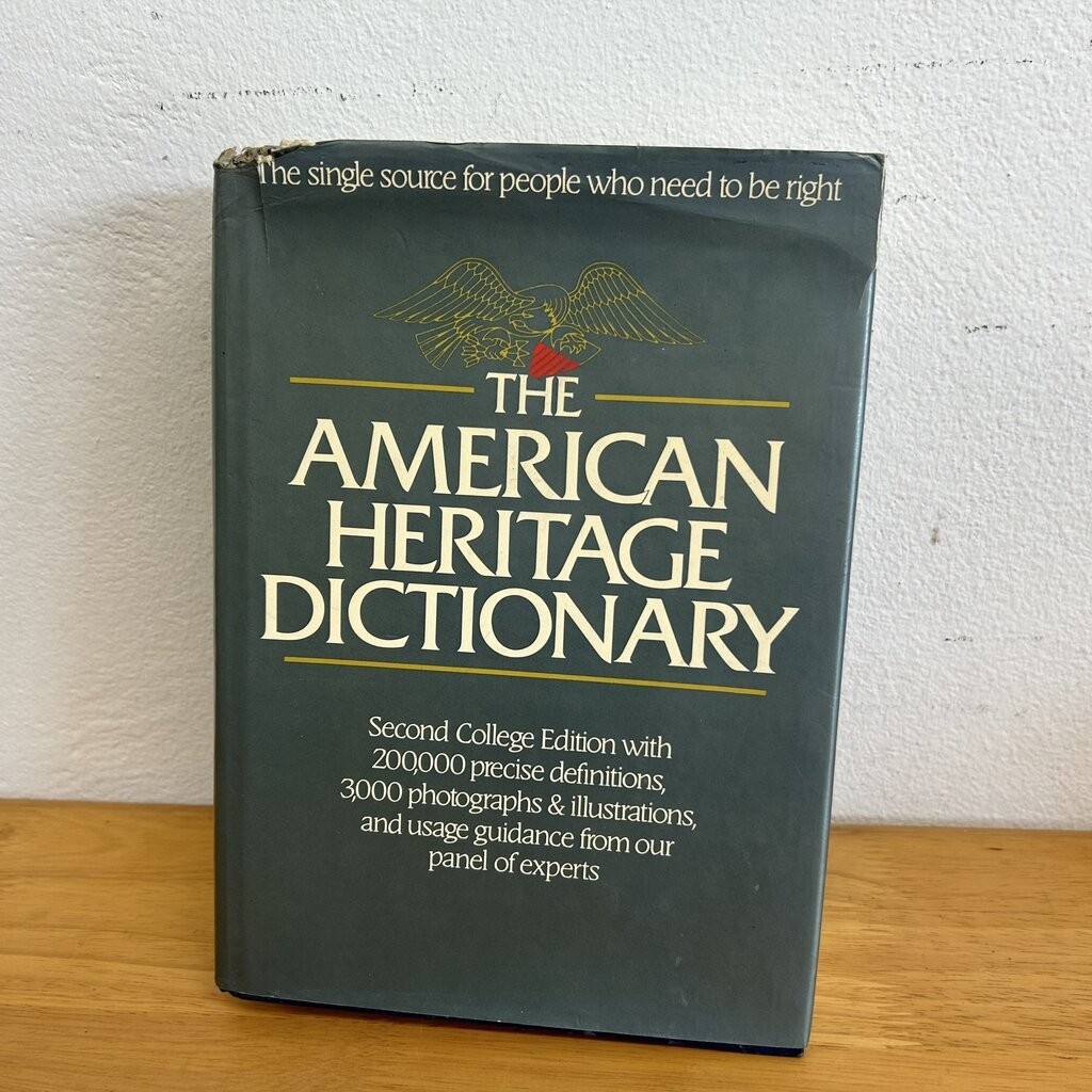 The American Heritage Dictionary พจนานุกรมอันเป็นมรดกของอเมริกัน (มือสอง)