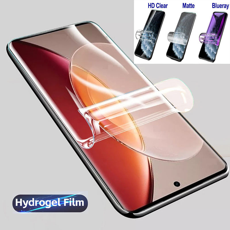 สําหรับoppo Reno12 Pro Reno11 F/Pro Reno10 Pro + Reno8 T Reno6 Z Reno2 F Reno 12 11 Pro 10 Pro Plus 11F 2F 8T 6Z 8 ป้องกันหน้าจอนุ่มHydrogelฟิล์มกระจกนิรภัยไม่แก้ว