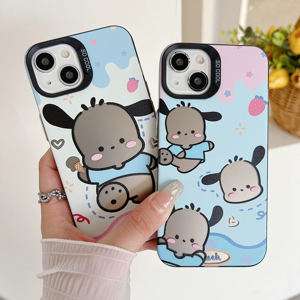 MD| เคส สำหรับ Vivo S1 Pro Y73 V20 V21E V23 V23E V25 V25E V27 Pro V27E V29 Lite V29E V30 Soft IMD So Cool Cartoon Milk Pochacco Dog Phone Case