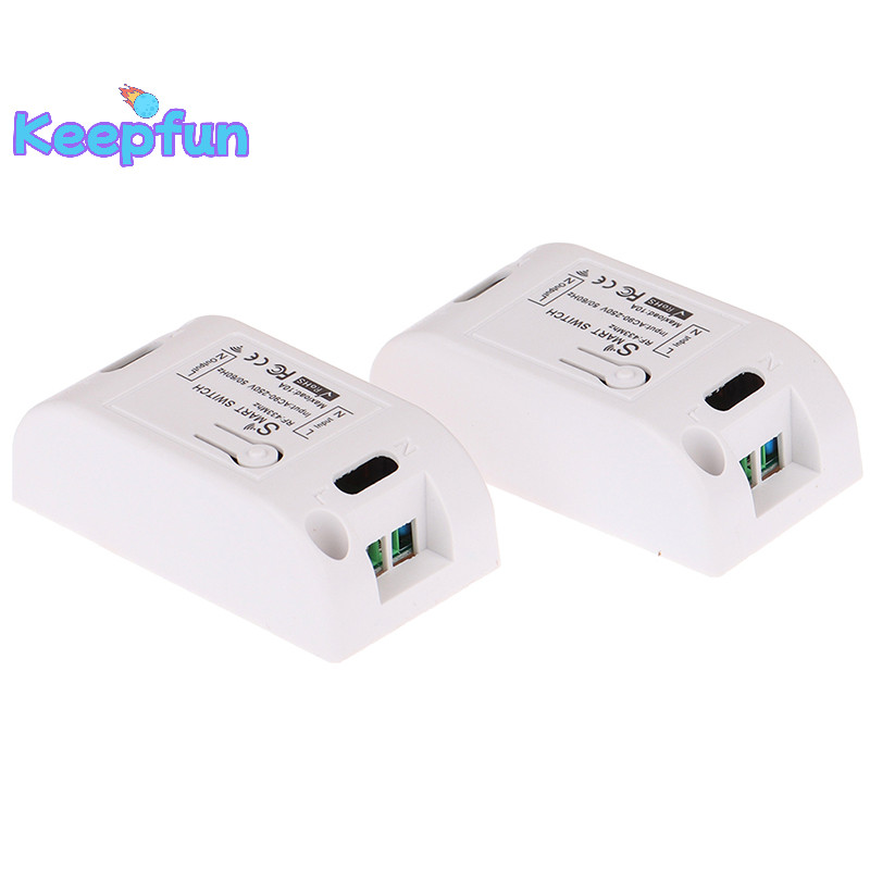 [ Keepfun ] 433 Mhz RF Smart Switch Wireless RF Receiver Timer Relay Phone Remote Control [ ใหม ่ ]