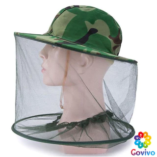 Covivo หมวกปีกกว้างกันแมลง หมวกมุ้งเดินป่า Insect hat
