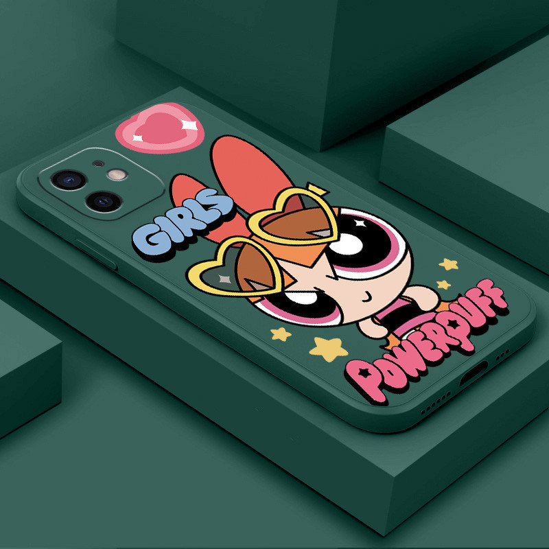 เคสrealme 12X 12 PRO PLUS 5G 11X 11 PRO PLUS 5G x3 superzoom X50 5G 3 PRO X2 PRO MF076A Powerpuff Gi