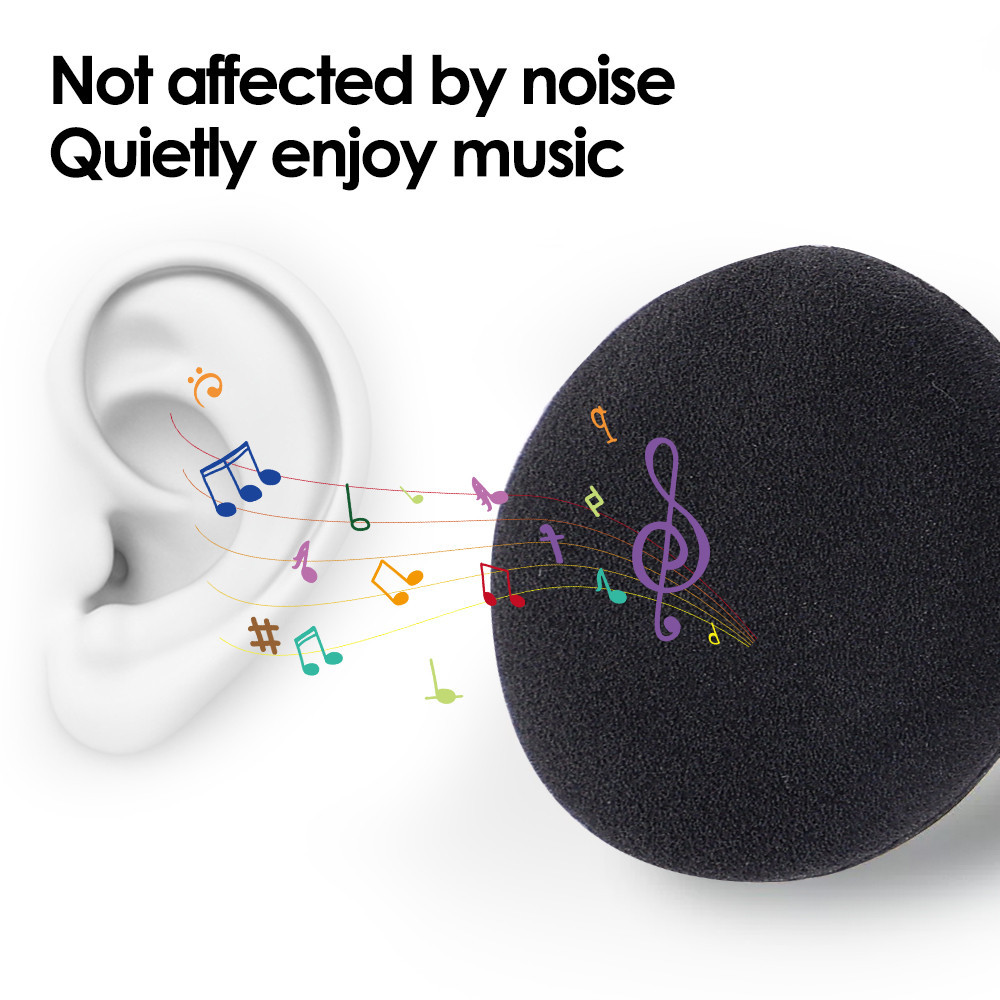 10/20 ชิ้นโฟมนุ่มสําหรับหูฟัง On-Ear - 3.5/4.5/5.0/5.5/6.0 ซม. ชุดหูฟังฝาครอบ - แผ่นรองหูฟังเปลี่ยนเบาะ - นํากลับมาใช้ใหม่, ใช้แล้วทิ้ง, ลดเสียงรบกวน