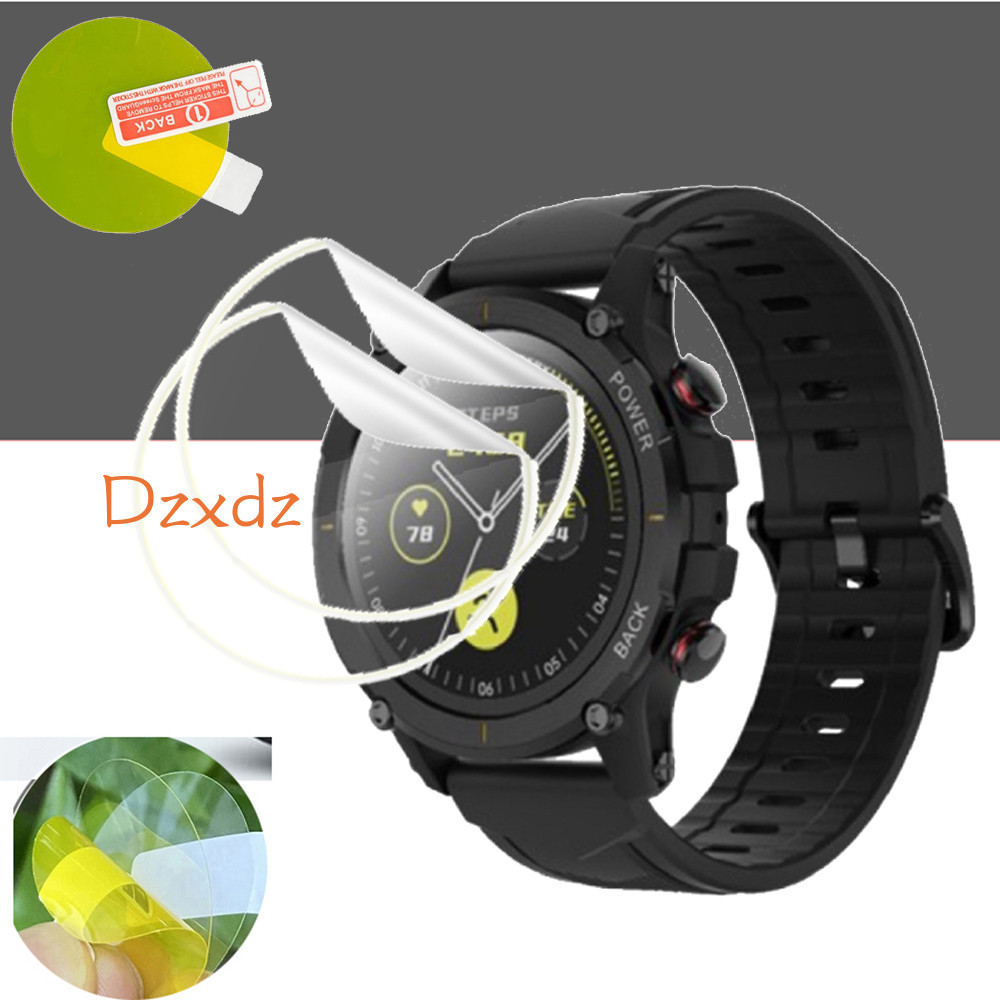 ตัวป้องกันหน้าจอ HD ฟิล์มป้องกันที่ชัดเจนสําหรับ Why Mars Smartwatch Sw-102B สมาร์ทวอท์ช TPU ฟิล์มนาฬิกาไฮดรอลิก