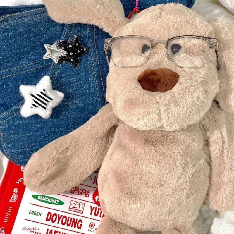 🐶COD🐶ตุ๊กตาลูกสุนัขขายาว ซ่อมสุนัขตุ๊กตาของเล่น ตุ๊กตาสุนัขนุ่มน่ารัก ของขวัญวันเกิด 30/45/55CM - รูปที่ 2