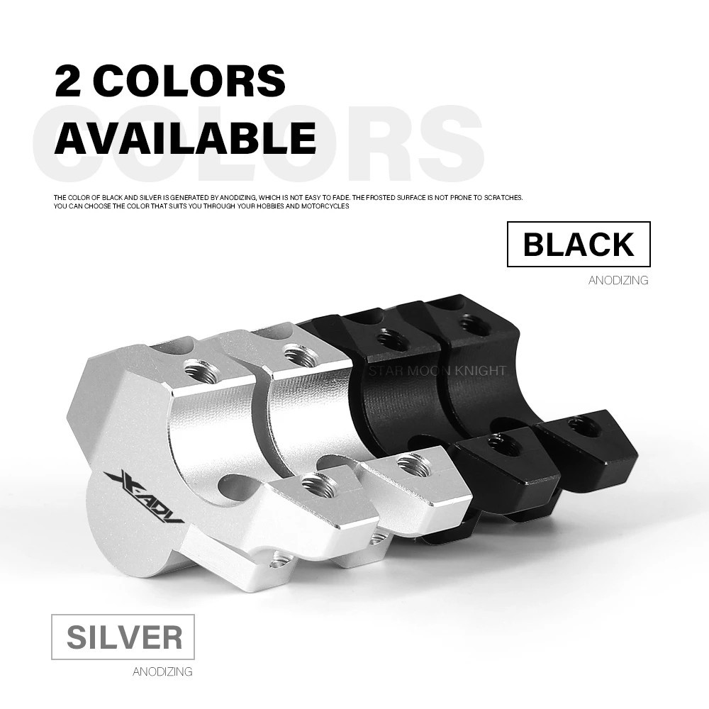 สําหรับ Honda X ADV750 X ADV 750 ADV 150 160 350 ADV350 ADV160 ADV150 HandleBar Riser Clamp ขยายบาร์ความสูงย้ายกลับ - รูปที่ 2