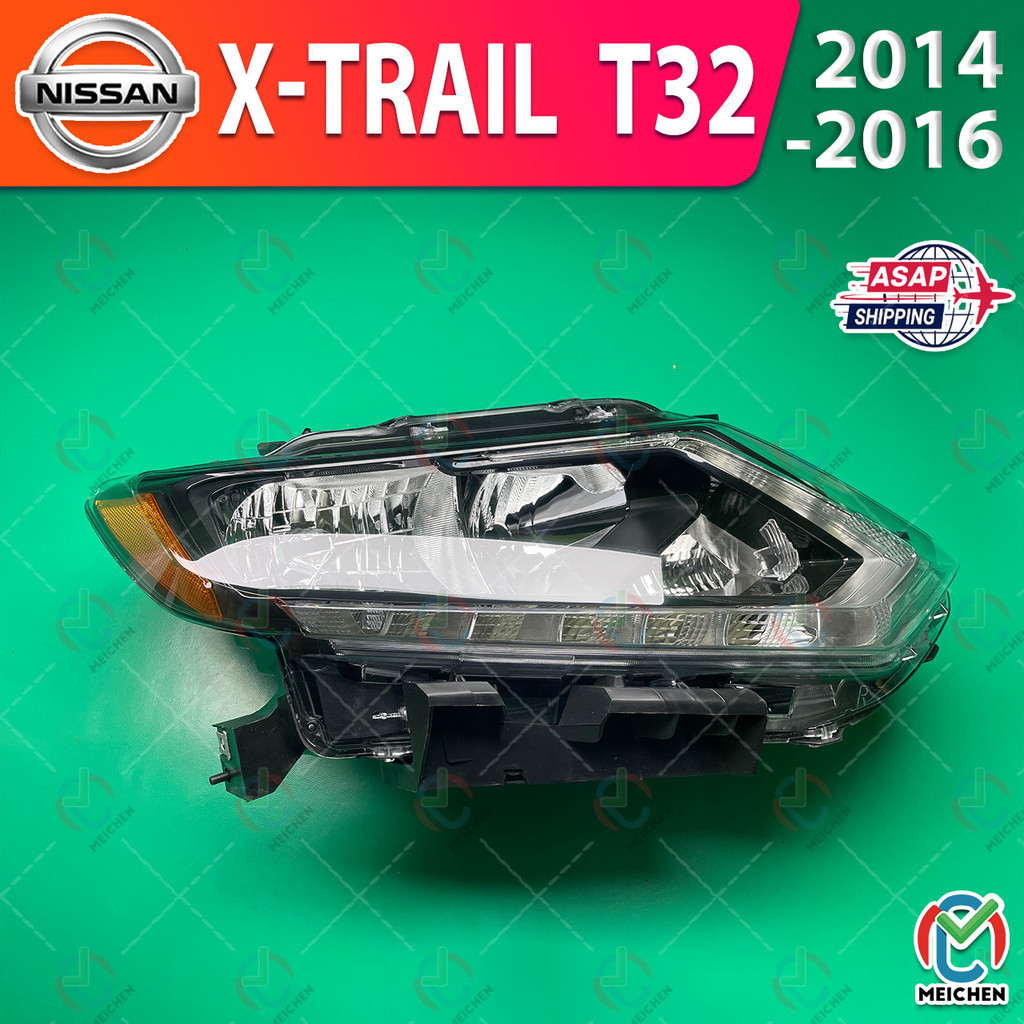 Nissan X-trail Xtrail X trail T32 (2014-2016)  ไฟหน้าสำหรับ ไฟหน้า โคมไฟหน้า ไฟหน้า​โปรเจค​เตอร์​ โค
