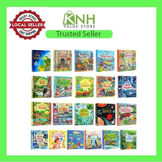 Usborne Look Inside / Usborne Deep Tengok /
