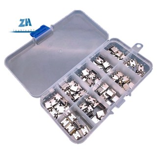 100 ชิ้น/ล็อต 10 รุ่น Type-C USB ชาร์จ Dock Connectors ผสม 6…