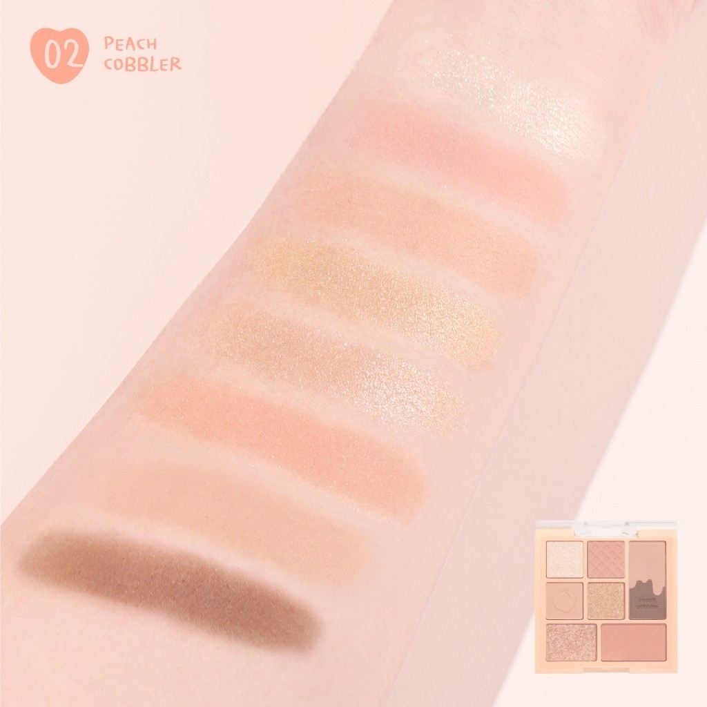 MEILINDA Cookie recipe eye palette (MC3128) 6.5g เมลินดา อายแชโดว์ พาเลท เนื้อเบลนด์ง่าย - รูปที่ 5