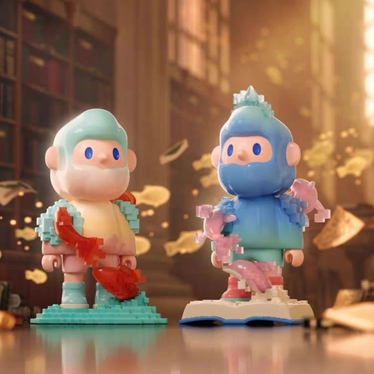 พร้อมสต็อกของแท้ FARMER BOB Next Generation Pixel All Universe Mystery Box อินเทรนด์เล่นรูปเครื่องประดับสาวของขวัญ