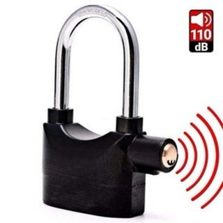 Cadeado Com Alarme Sonoro Anti furto Para Moto Bicicleta Comercio