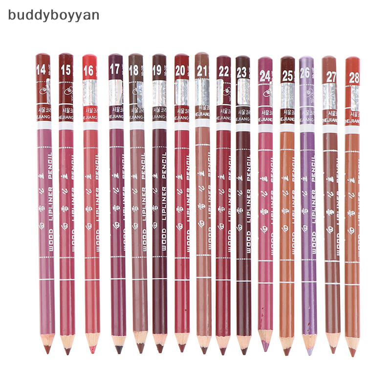 Bbth 1 ชิ้น Professional Wood Lip Liner กันน้ํา Lady Long Lasg Lip Liner ดินสอ Vary
