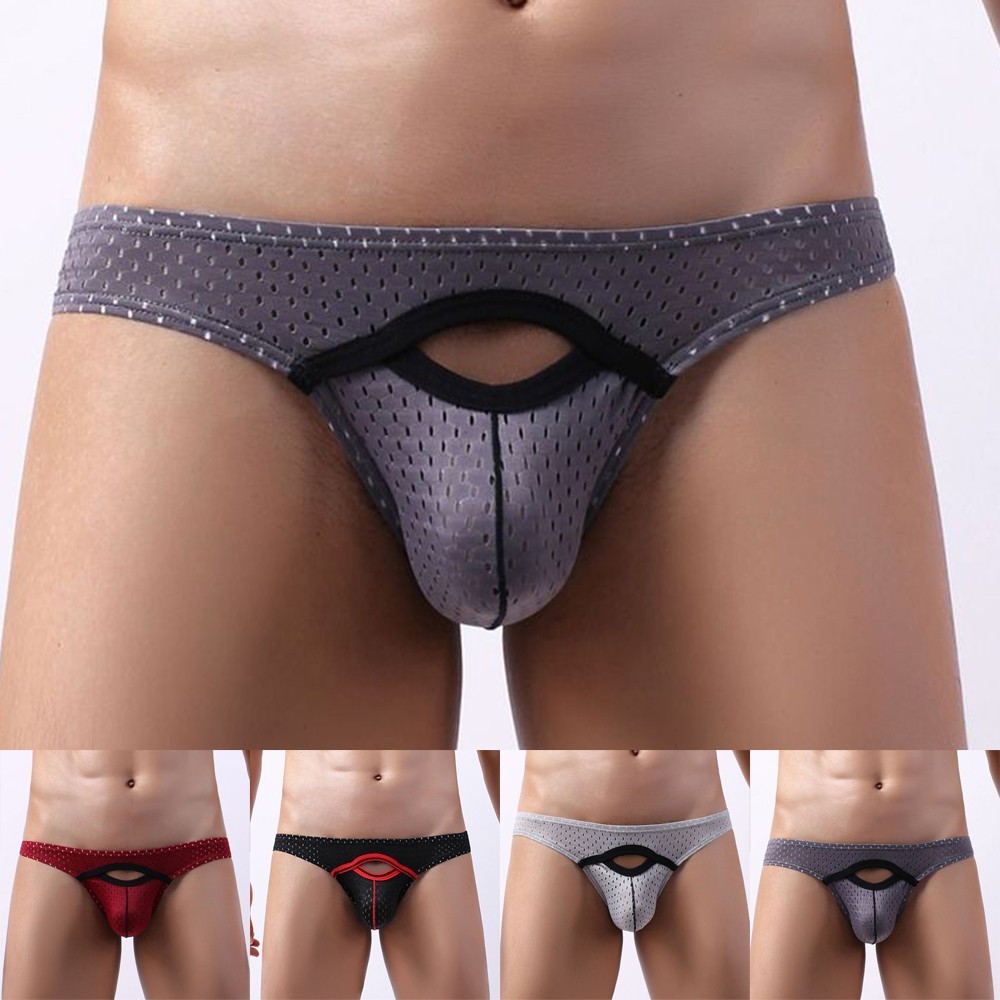 [สต็อก]กางเกงชั้นในเอวต่ําเซ็กซี่สําหรับผู้ชาย U-bulge กระเป๋ากางเกงชั้นในกางเกงชั้นในกางเกงชั้นใน ราคา ถูกที่สุด ดีลบีเคเค แกลเลอรีภาพที่ 5