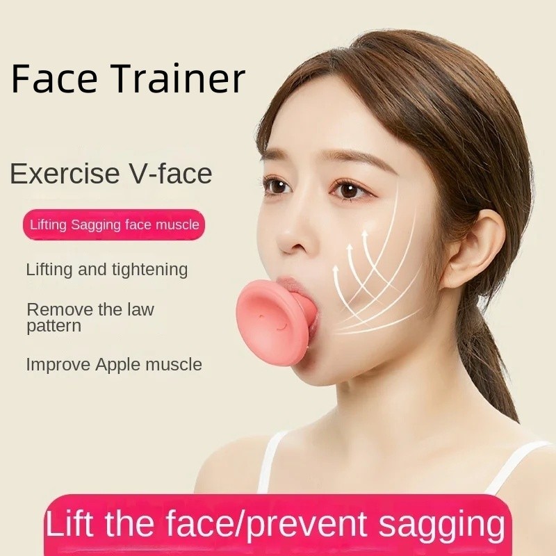 Facial Masseter Trainer เครื่องมือใบหน้าขนาดเล็ก Traction Occlusal กล้ามเนื้อกระชับ Exerciser