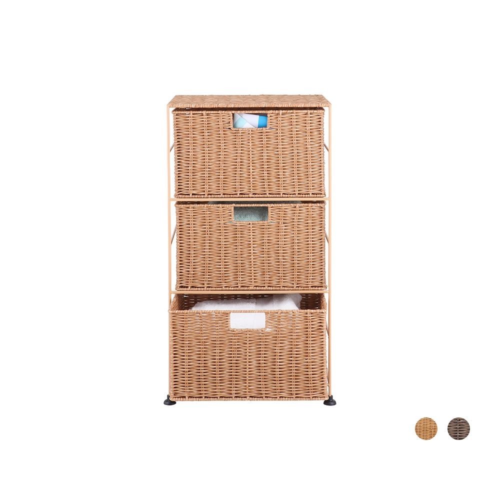 HomeHuk ตู้ลิ้นชัก 3 ชั้น รุ่นบาโน่