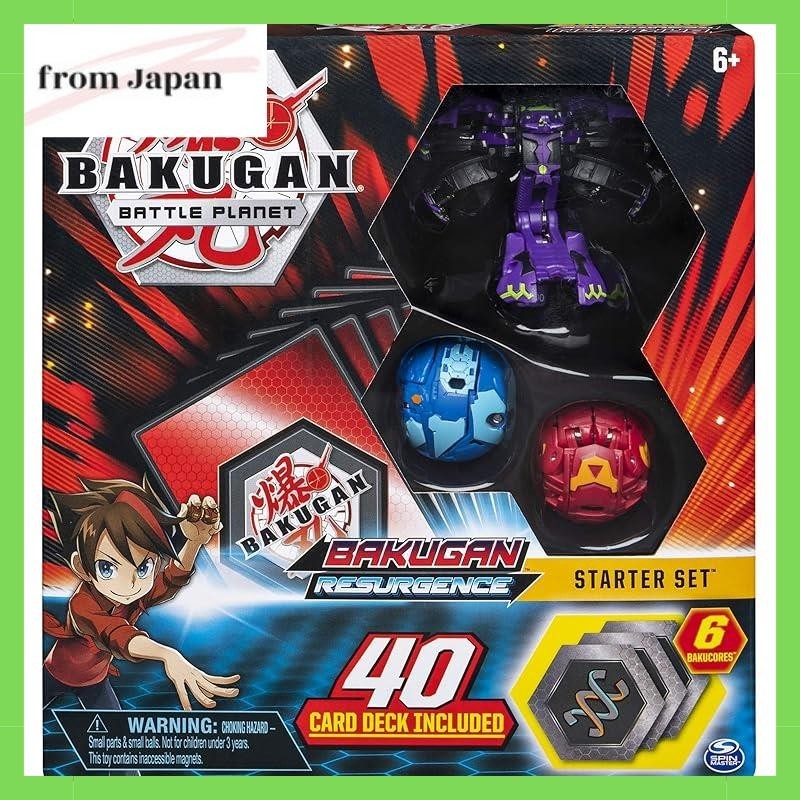 ชุดเริ่มต้น Bakugan Battle Brawlers พร้อม Transforming Creatures Darkus Hydranoid อายุ 6+
