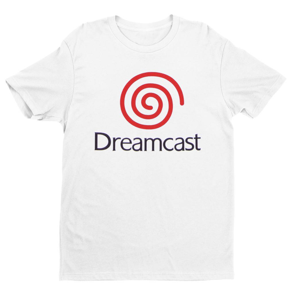 Sega Dream Cast Logo Premium เสื้อยืด Unisex Classic Console For Him, Her