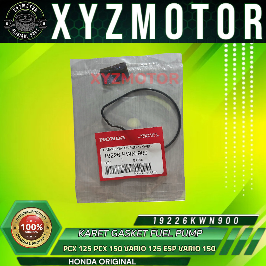 ยางGASKET FUEL PUMP PCX 125 PCX 150 VARIO 125 ESP VARIO 150 ESP AHM ORIGINAL 19226-KWN-900