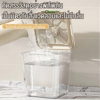 Living ลังข้าวสาร กล่องเก็บอาหารแห้ง พร้อมถ้วยตวง ถังเก็บเม็ดข้าวสาร กล่องเก็บข้าวสาร ความจุขนาดใหญ่ 5KG-25KG