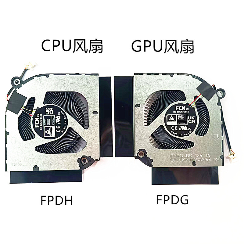 แล็ปท็อป CPU GPU พัดลมระบายความร้อน DC12V 1A 4Pin สําหรับ ACER NITRO 5 N22C1 AN515-58-51R3 AN515-58 