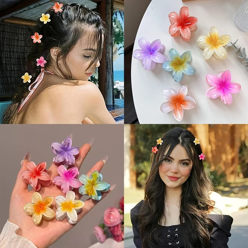 💐เซ็ตลูกอมสี คลิปพลาสติก แฟชั่น คลิปผมฉลาม คลิปผมสำหรับผู้หญิง ความคิดสร้างสรรค์ อเนกประสงค์ จัดแต่งทรงผม คลิปผมขนาดเล็ก