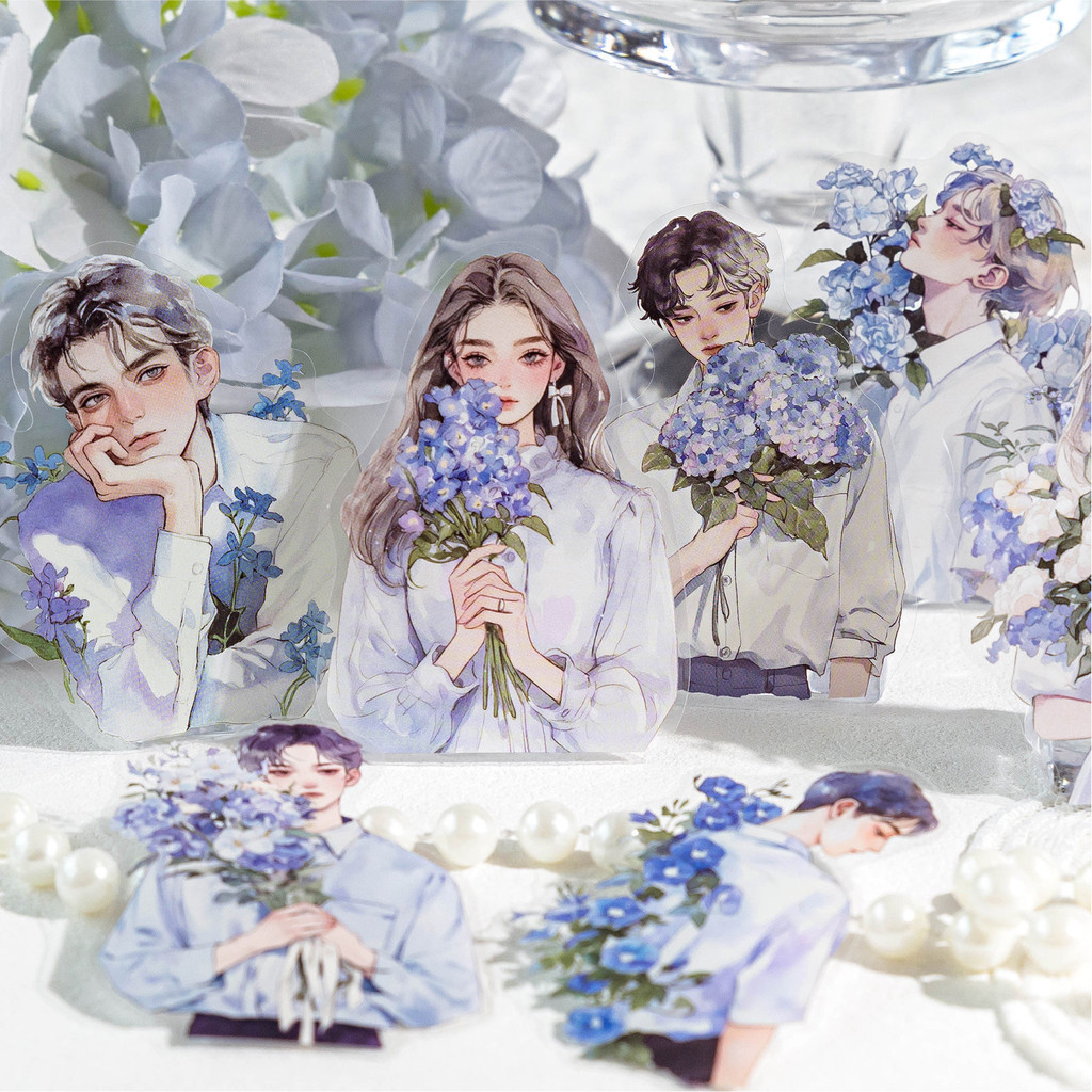 30 ชิ้นน่ารักวารสารสติกเกอร์ Kawaii สาวเด็กชายคนจํานวนมาก Scrapbooking สติกเกอร์สําหรับ Journaling DIY หัตถกรรม Embelishment ตกแต่งไดอารี่สติกเกอร์