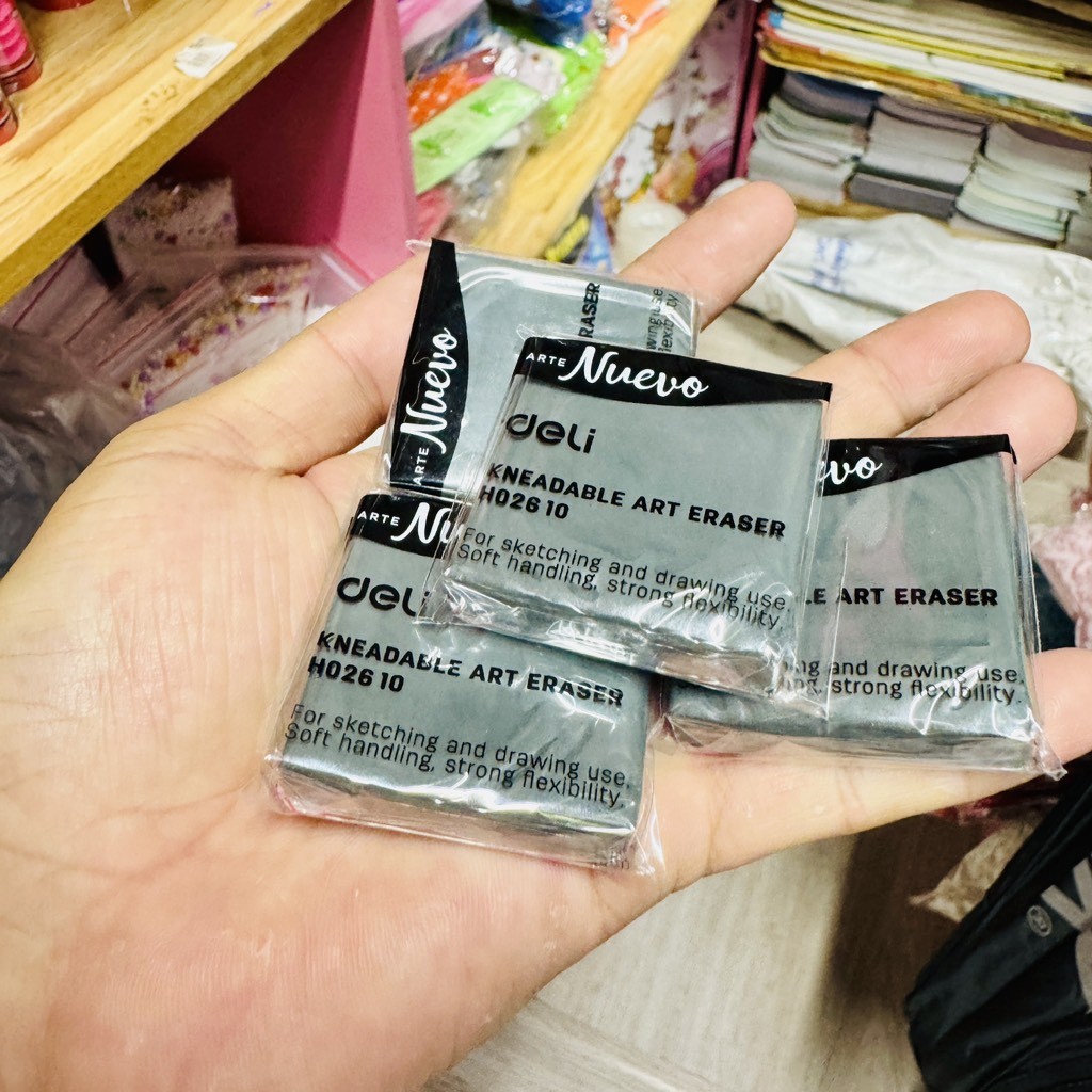 สีพิเศษ CLAY ERASER DELI H02610 - [VPP-NS EmBoy] - REAL PHOTO