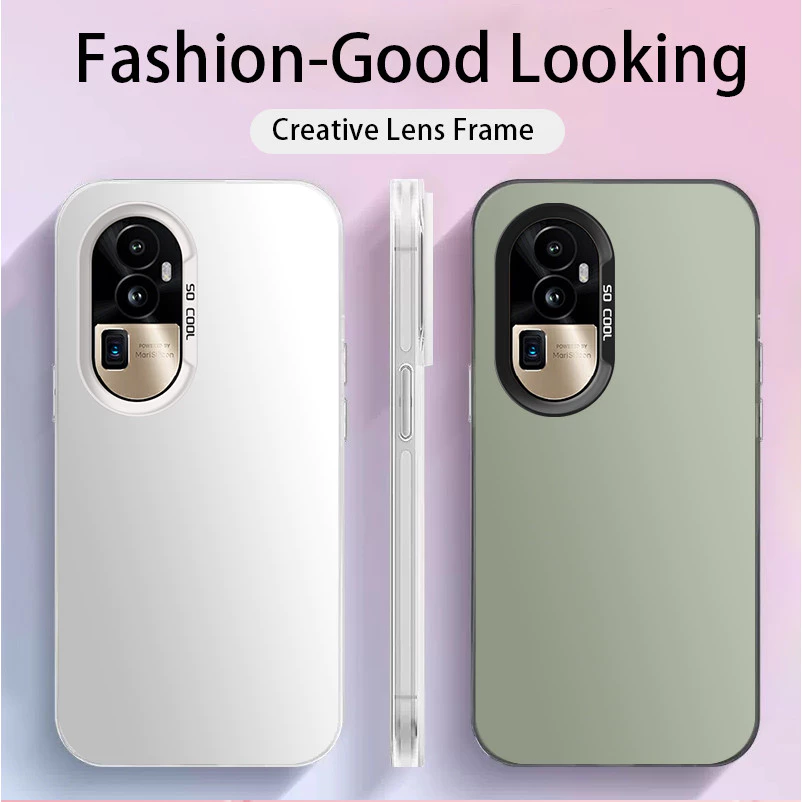 สําหรับ Oppo Reno 10 Pro Plus 5G , คุณภาพสูงรู้สึกเคลือบเคสโทรศัพท์ IMD ป้องกันการตก
