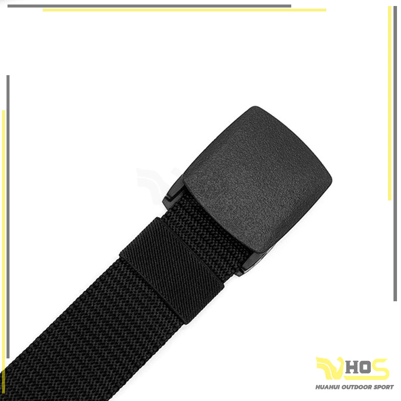 แบบเรียบ Tactical belt เข็มขัดผ้า ดพลาสติกเข็มขั เข็มขัดผ้าไนล่อน เข้ากับทุกการแต่งกาย thumbnail 8