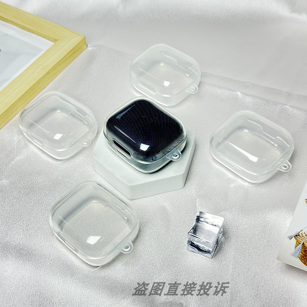 เคสหูฟัง TPU โปร่งใสสําหรับ Anker Soundcore R50i NC พร้อมพวงกุญแจ