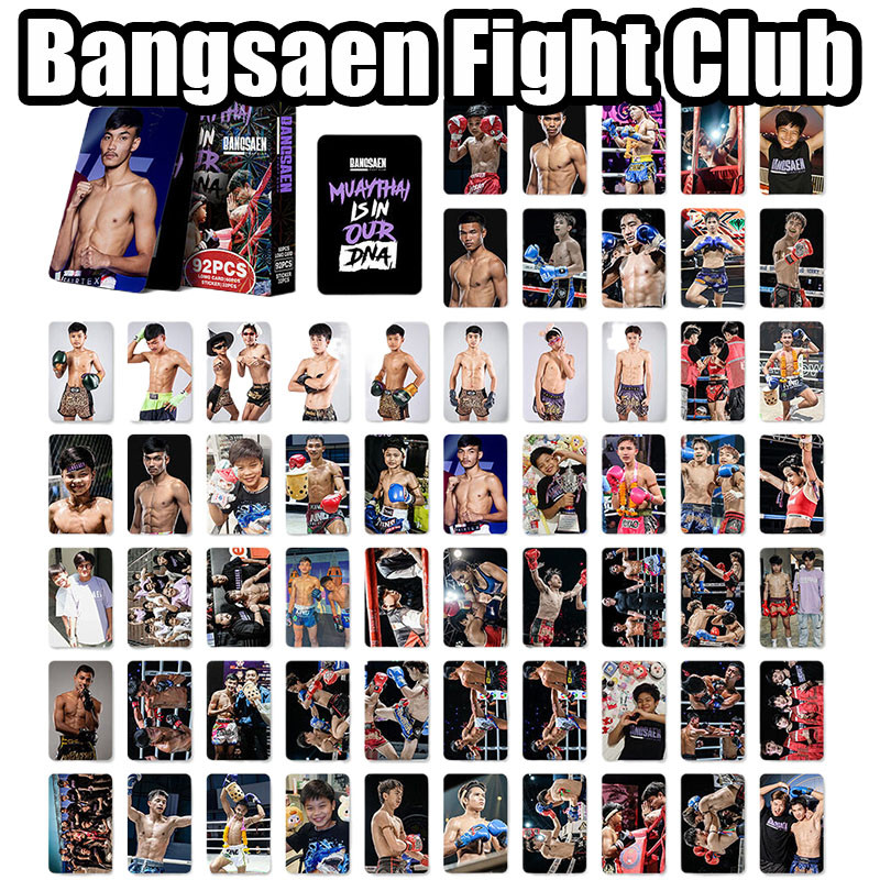 30 ชิ้น Bangsaen Fight Club การ์ดโฮโลแกรม 132 ชิ้น Bangsaen Fight Club Idol ของสะสม