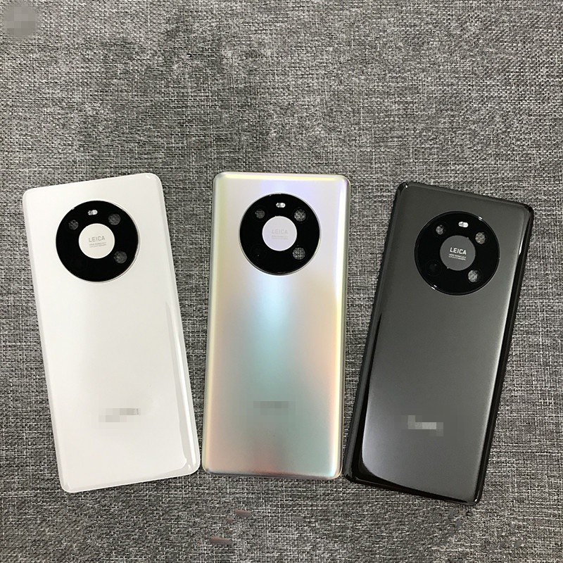 Mate40 Pro ฝาหลังแบตเตอรี่สําหรับHuawei Mate 40 Pro 6.76 "กระจกซ่อมแทนที่ประตูด้านหลังกรณี + โลโก้กาว