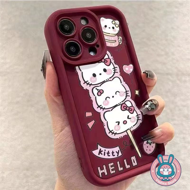 น่ารัก Hello Kitty นุ่มสําหรับ OPPO A5 Pro ค้นหา X8 X7 Ultra X6 X5 X3 Pro R17 R15 R15X R11s R11 A5s 
