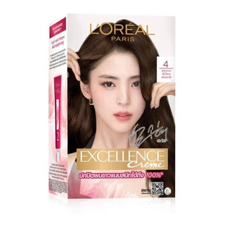 L'Oreal ลอรีอัล ปารีส เอ็กซ์เซลเลนซ์ ครีม 4 สีน้ำตาลธรรมชาติ