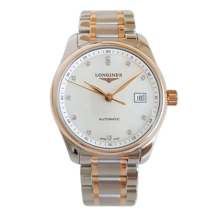 ของแท้ Longiness นาฬิกาผู้หญิงทํานาฬิกาแบบดั้งเดิมนาฬิกากลไกอัตโนมัติสุภาพสตรีรุ่นครบชุด L2.257.5.89
